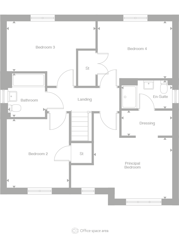 The Denham | 4 bedroom house for sale in Eaglescliffe