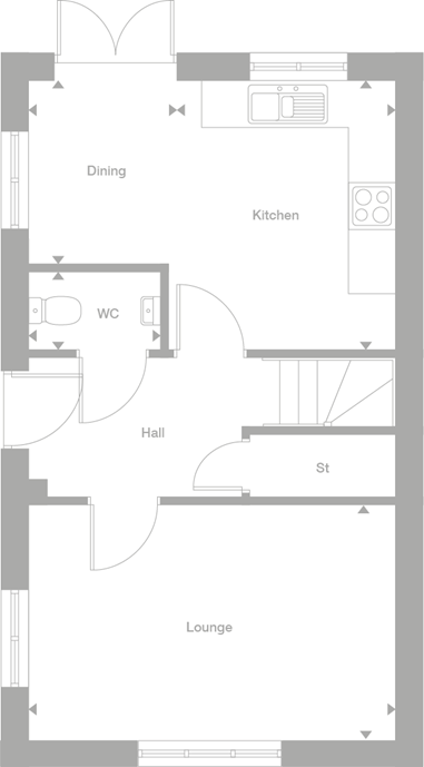 The Wilton | 3 bedroom house for sale in Seaham